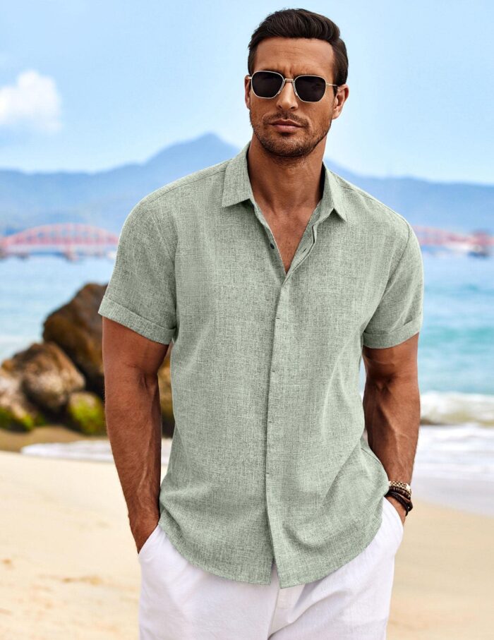 Men's Linen Shirts - Image 2