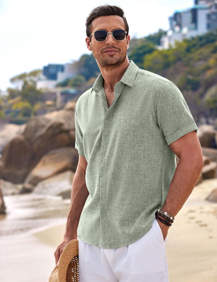 Men's Linen Shirts - Image 5