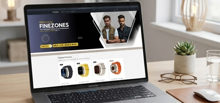 FineZones Shopify Store built by NovaSeeks LLC